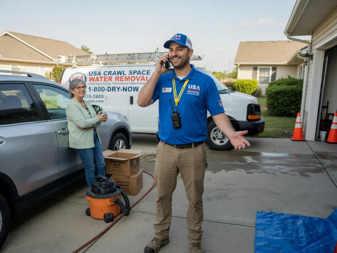 Crawl Space Water Removal Gnadenhutten, OH FAQs